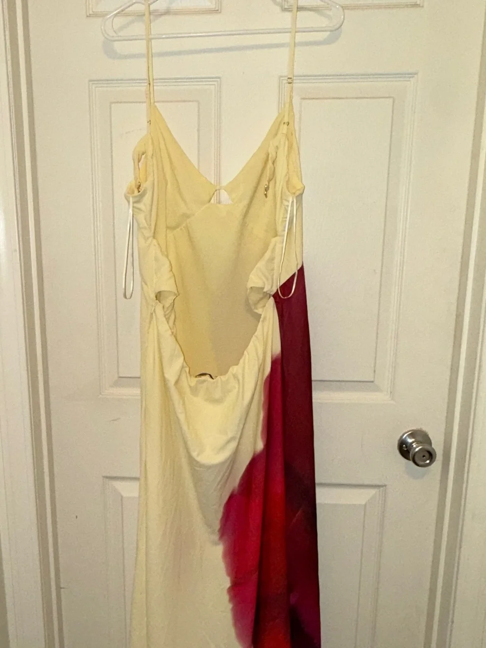 Abercrombie & Fitch Julia Slip Cutout Maxi Dress XXLT